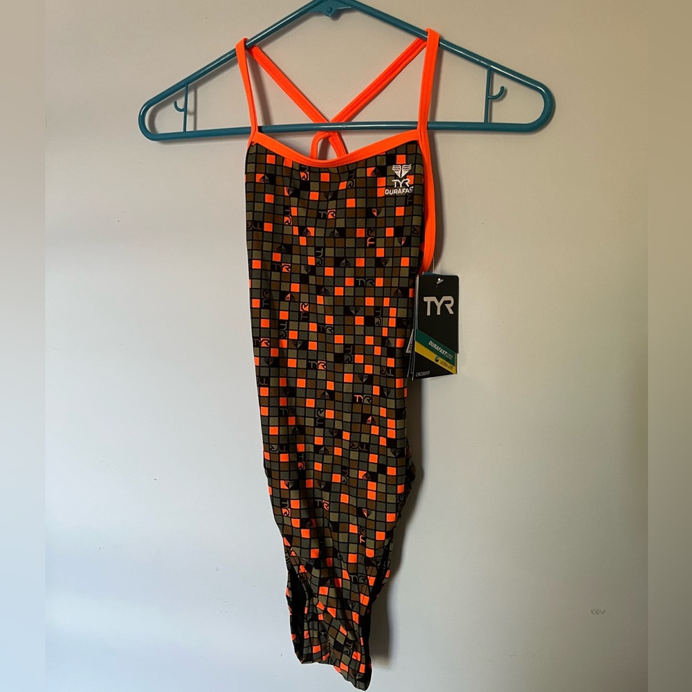NWT Orange TYR Swimsuit